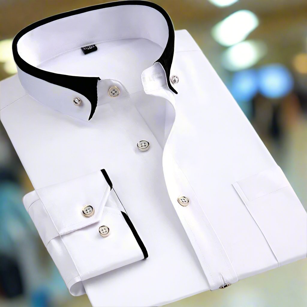 Adalbert | Classic cotton long-sleeve shirt