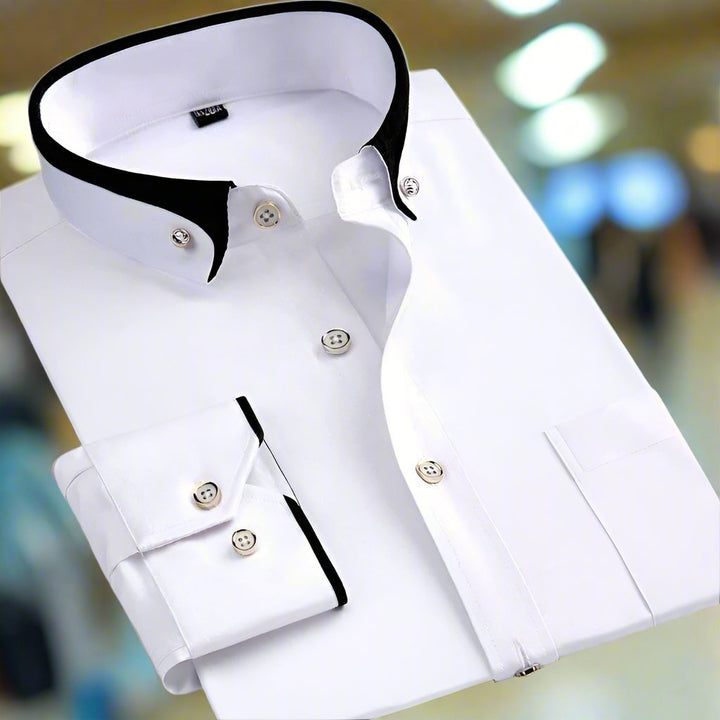 Adalbert | Classic cotton long-sleeve shirt