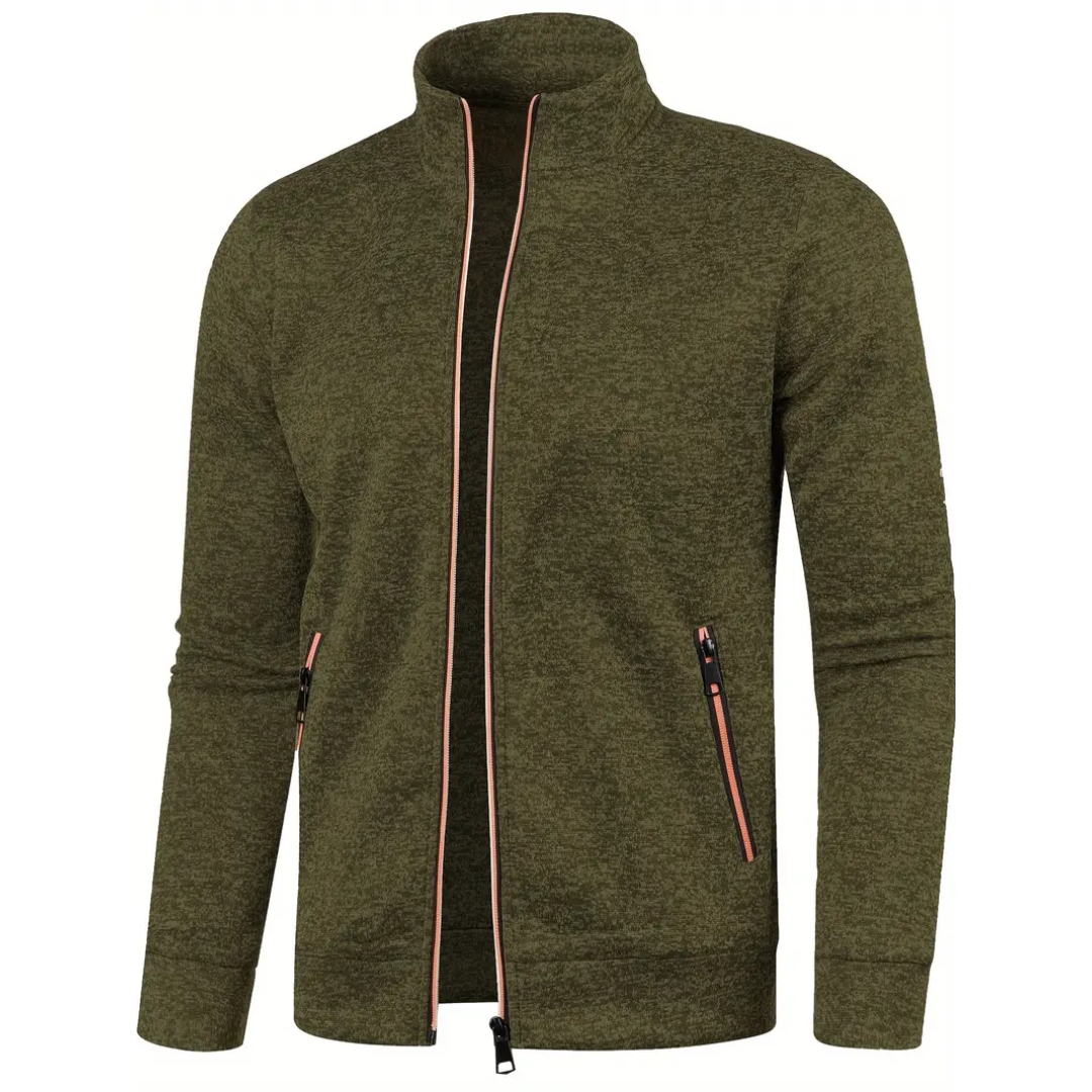 Joshua | Timeless Knitted Vest with Zipper
