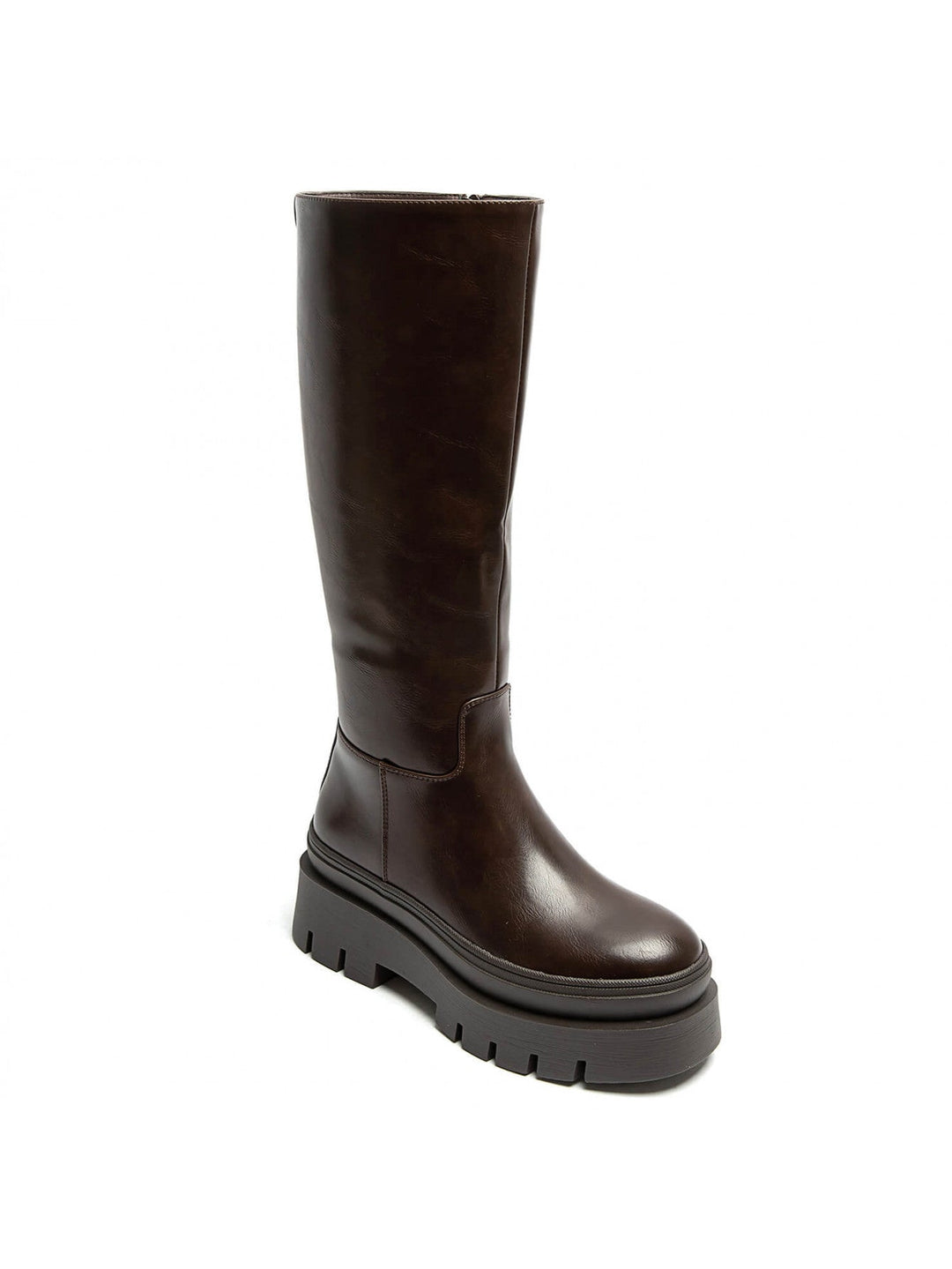 Iria Brown High Boots