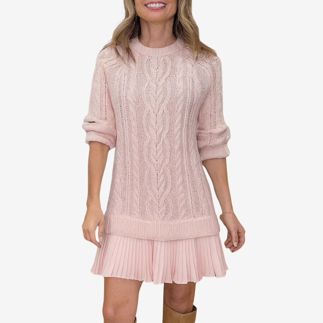 Gaëlle 2-in-1 Knit Dress | The Perfect Preppy Look for Fall