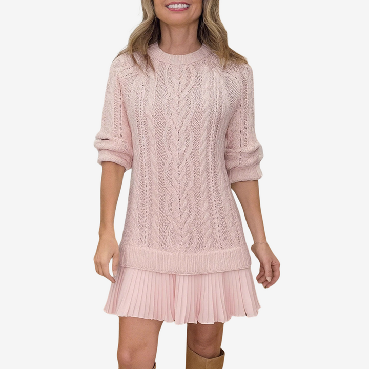 Gaëlle 2-in-1 Knit Dress | The Perfect Preppy Look for Fall