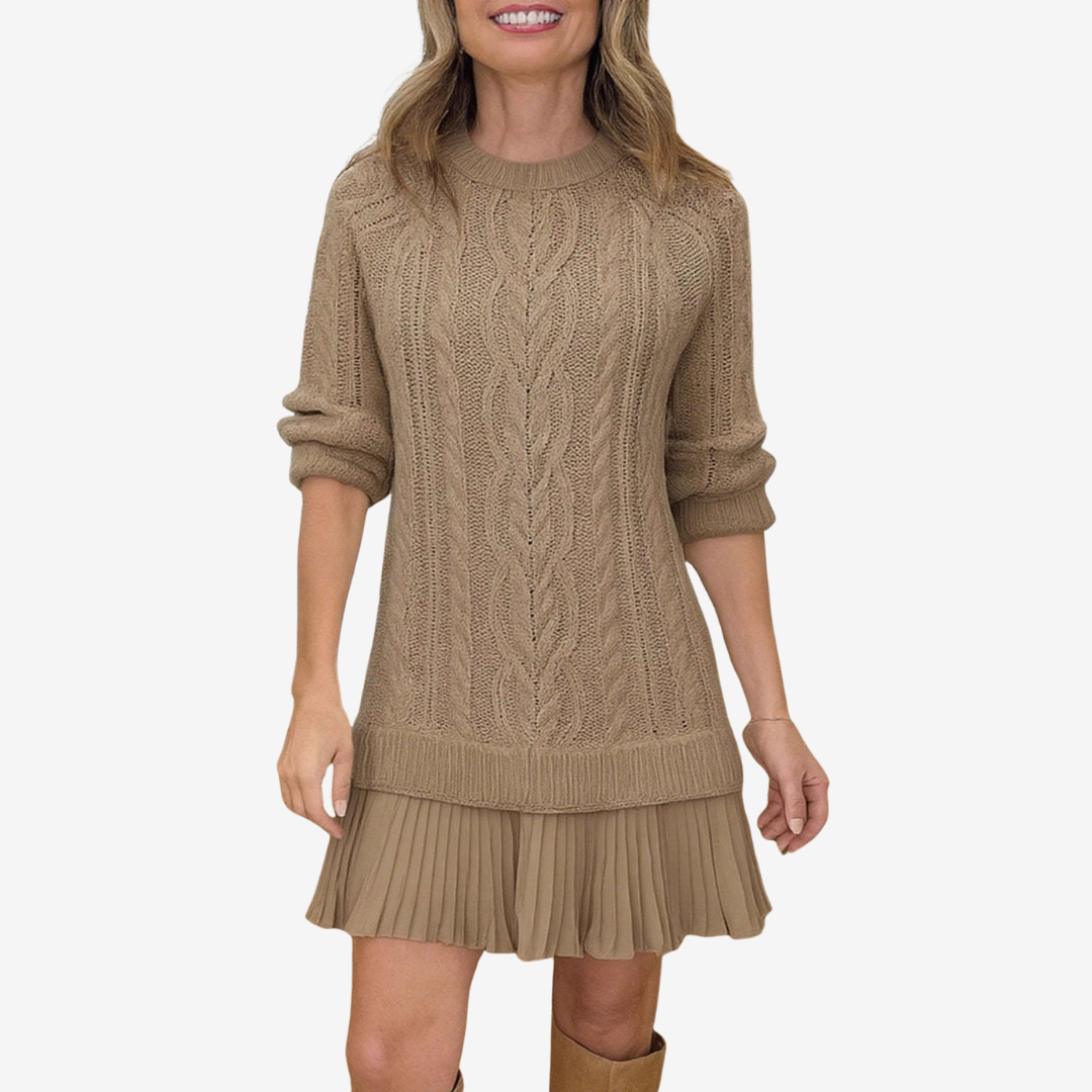 Gaëlle 2-in-1 Knit Dress | The Perfect Preppy Look for Fall
