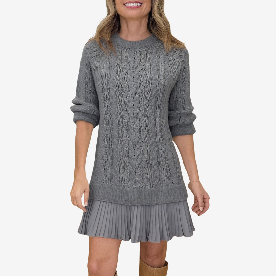 Gaëlle 2-in-1 Knit Dress | The Perfect Preppy Look for Fall