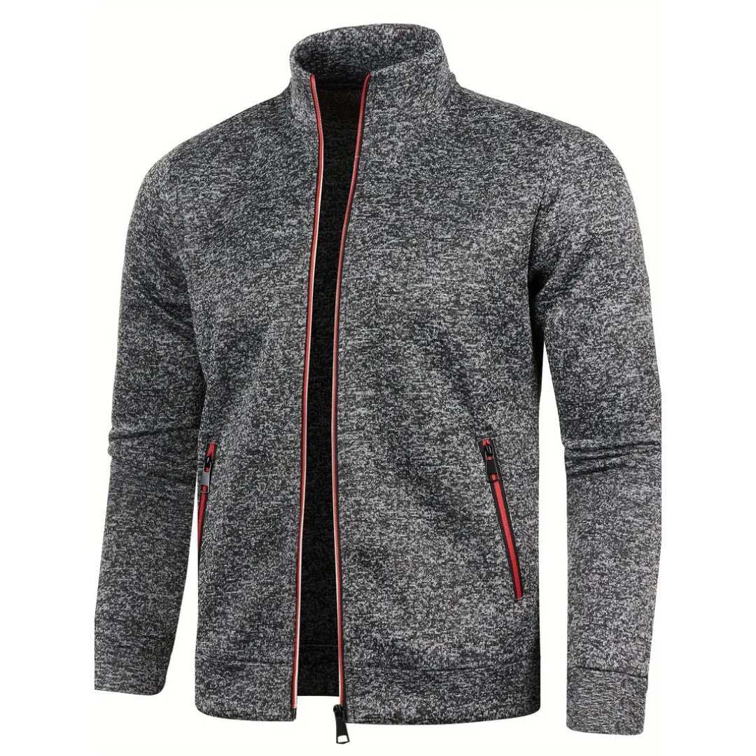 Joshua | Timeless Knitted Vest with Zipper