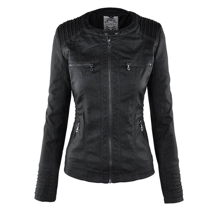 Monica | Elegant Leather Jacket