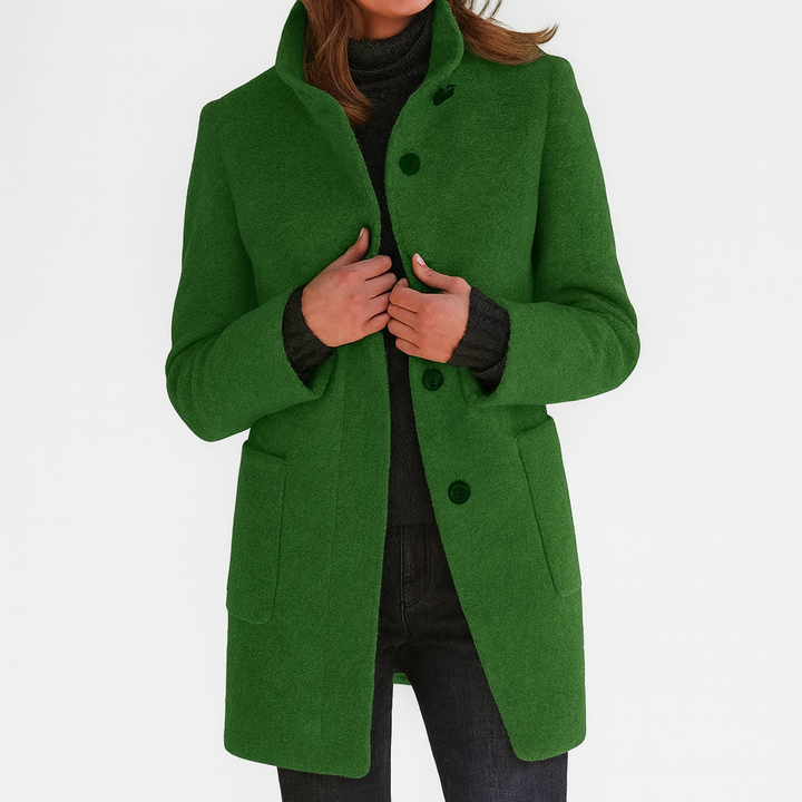 Camille™| Women's High Collar Coat