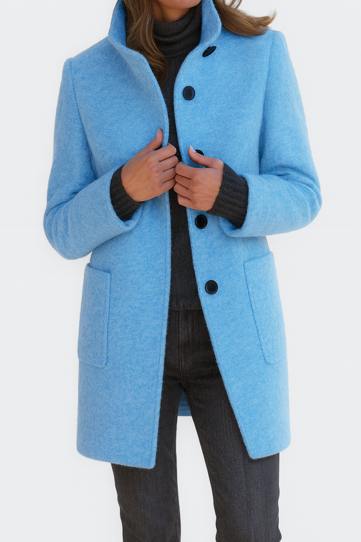 Camille™| Women's High Collar Coat