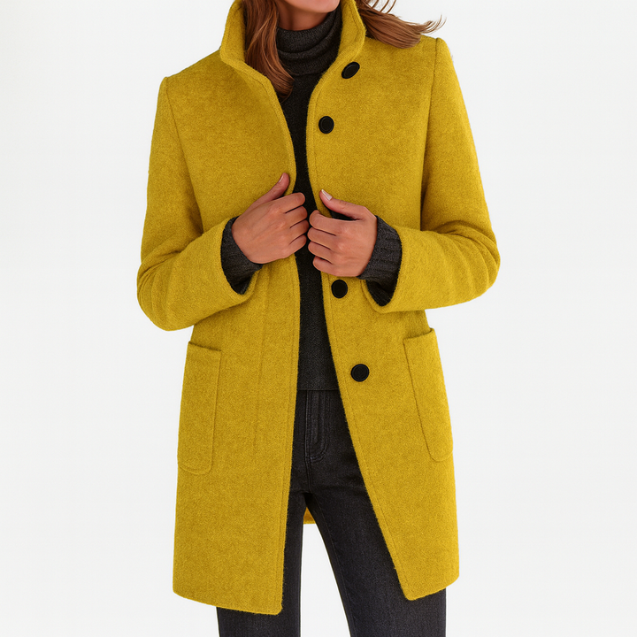 Camille™| Women's High Collar Coat
