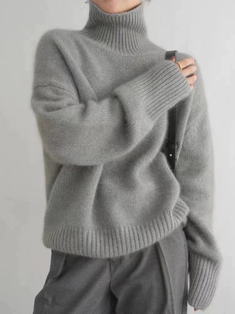 Isabella | Cashmere Turtleneck
