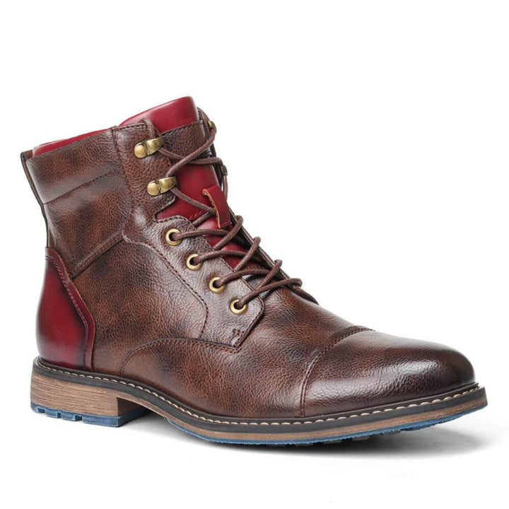 Connor | Premium Leather Oxford Boots