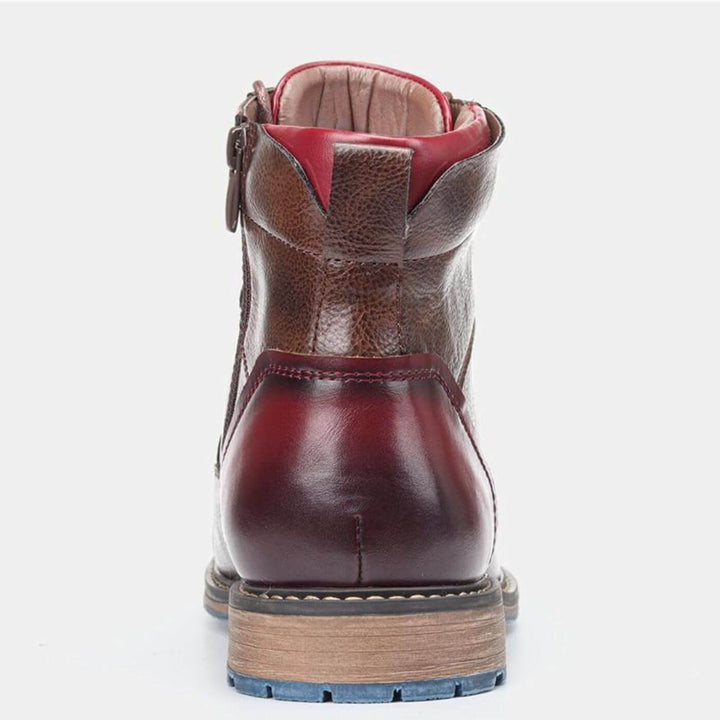Connor | Premium Leather Oxford Boots