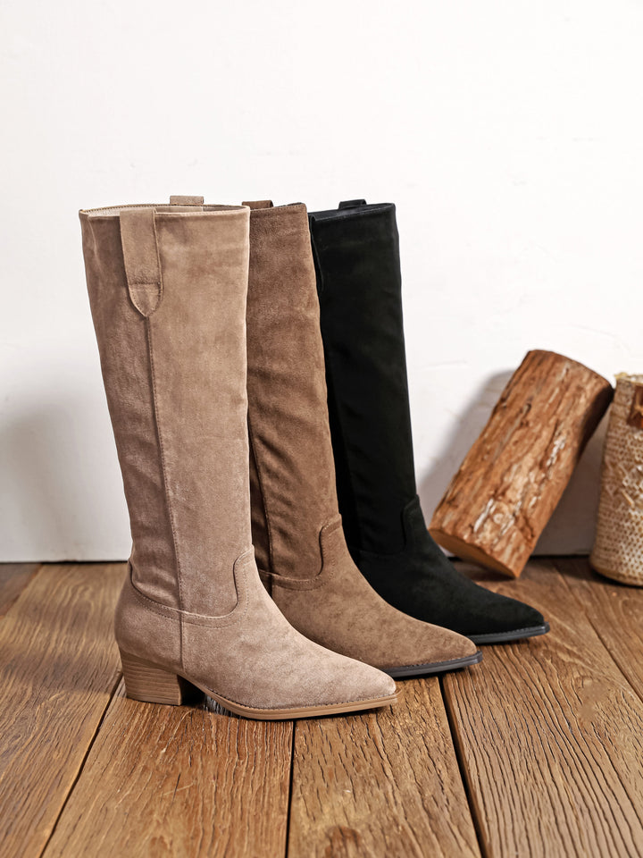 Stella | Brown High Boots