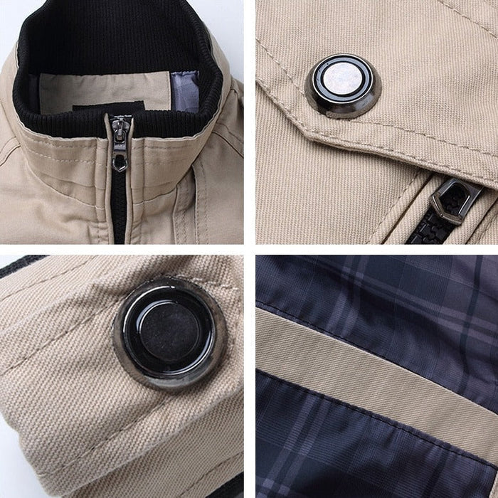 Adam | Bomber Jacket with Multi Pocket