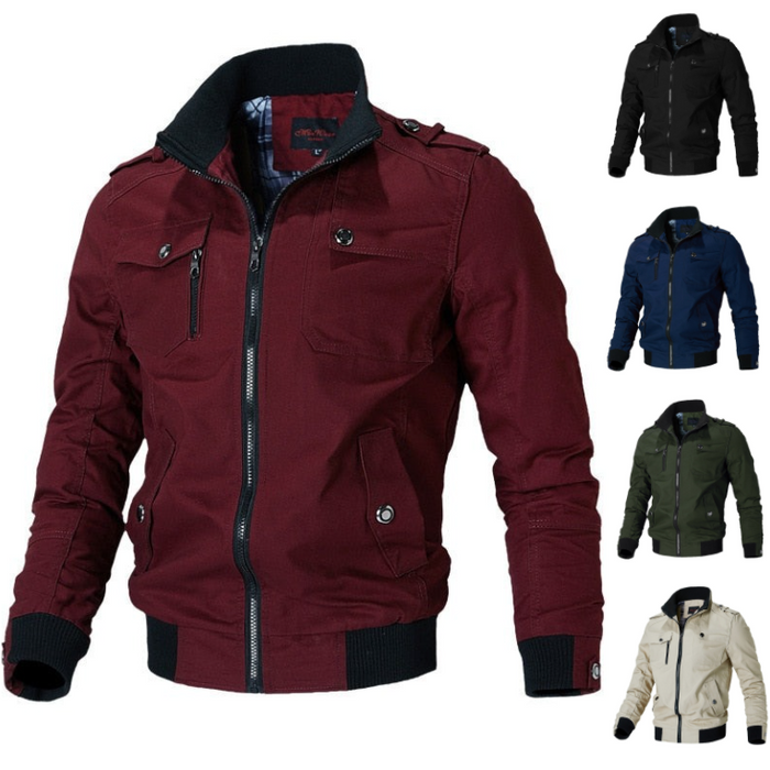 Adam | Bomber Jacket with Multi Pocket