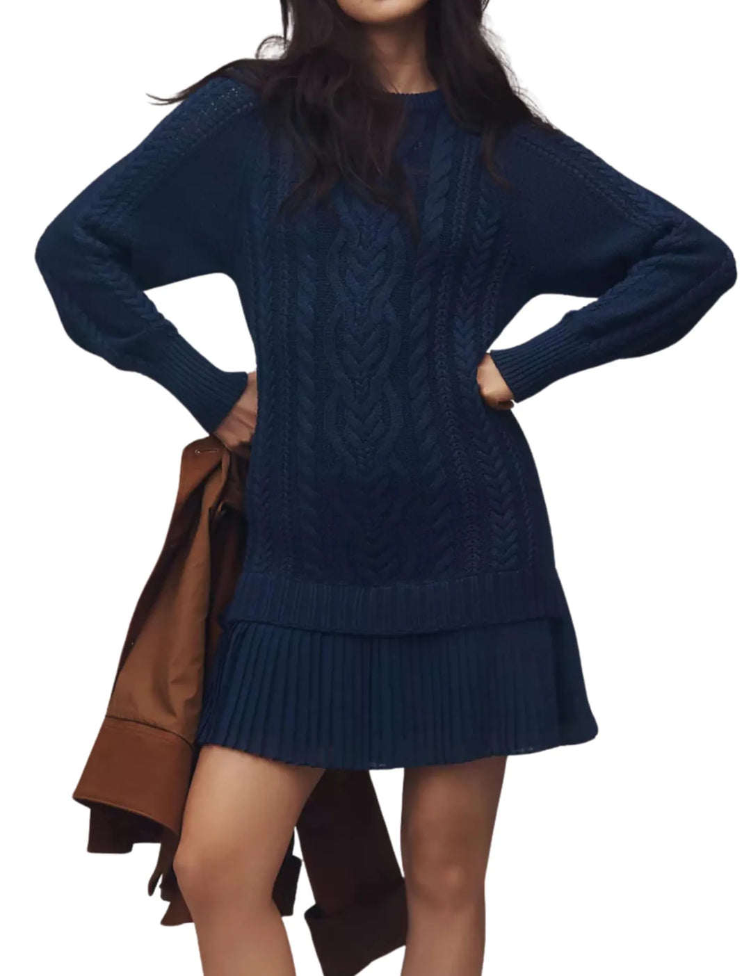 Gaëlle 2-in-1 Knit Dress | The Perfect Preppy Look for Fall